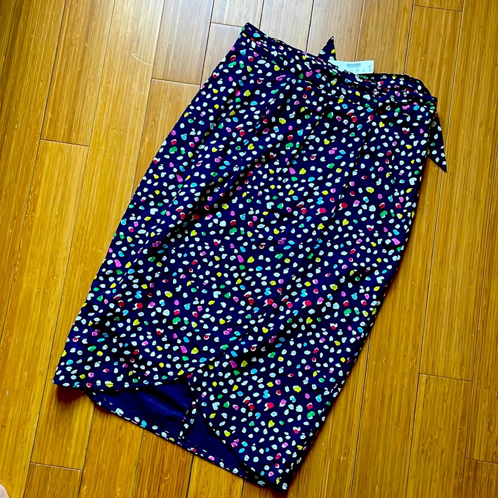 NWT J.Crew x Ratti adorable pencil skirt Size 12